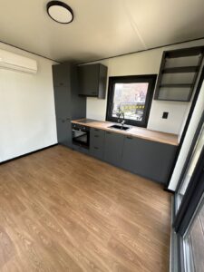 modulaire woonunit prefhomes keuken