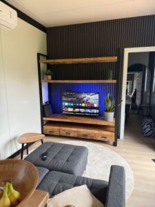 tv ruimte goedkope prefab woning