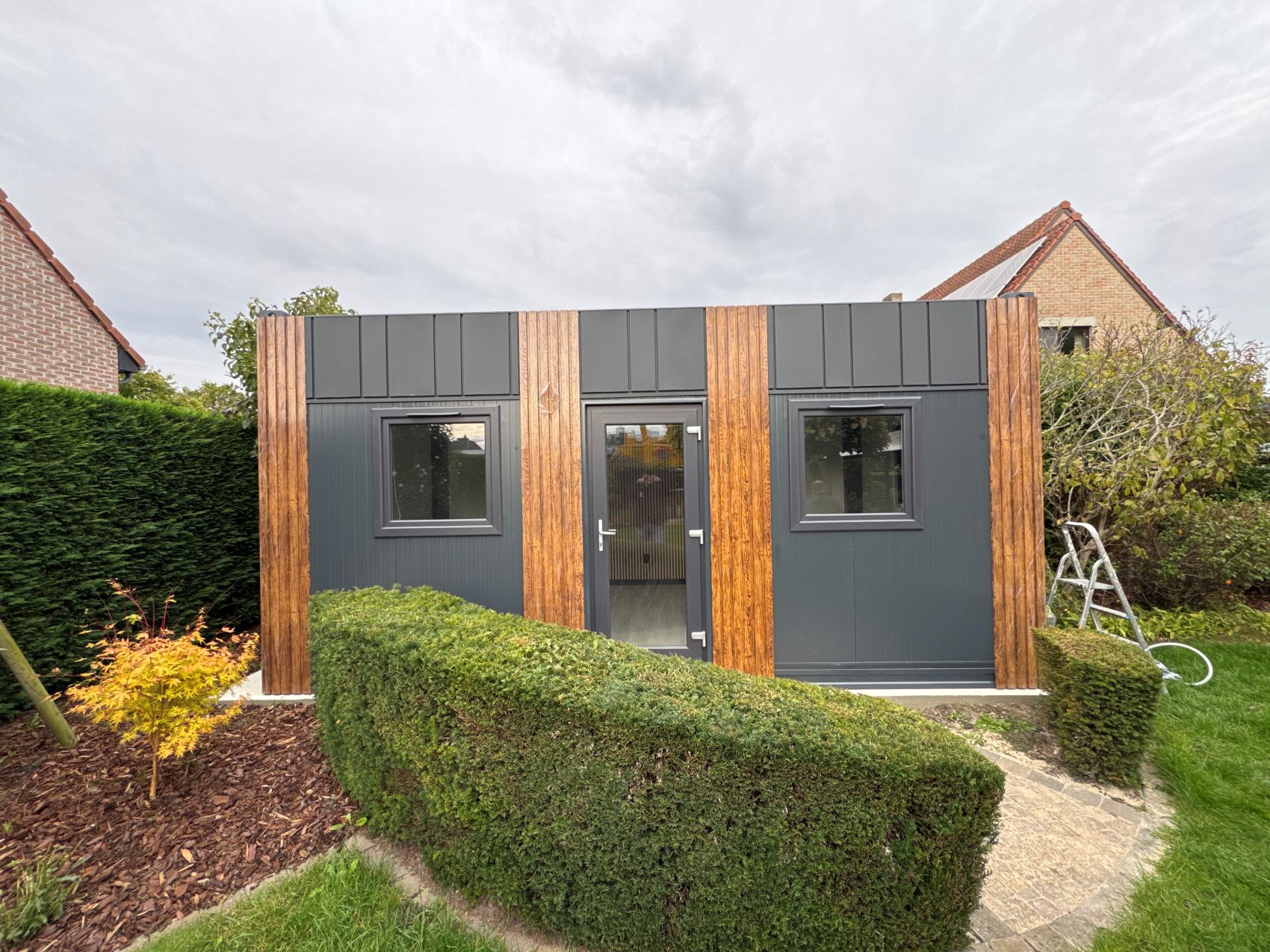 prefab kantoor aan huis