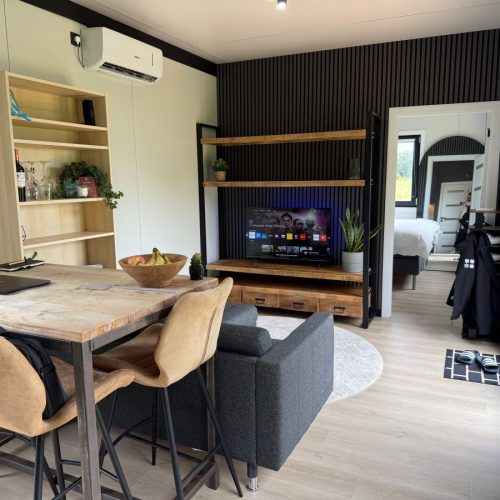 woonkamer prefab bijgebouw