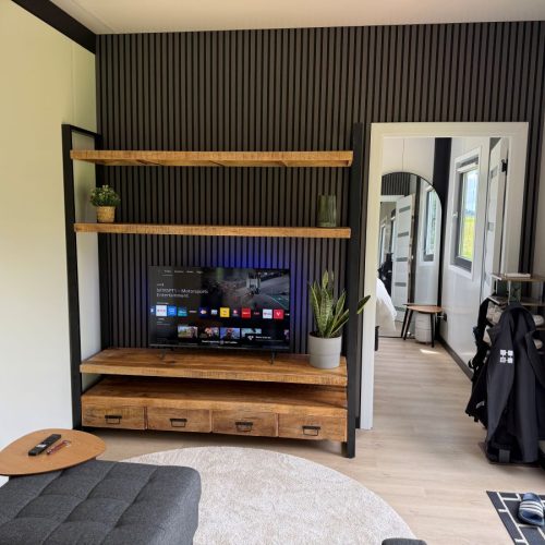 tv ruimte prefab woonunit